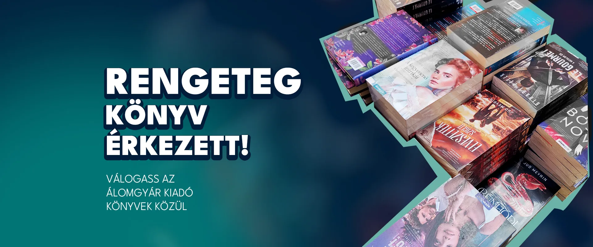 Álomgyár könyvek érkeztek