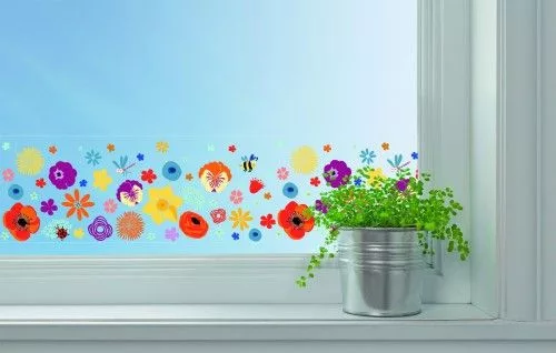 Ablak matrica VIRÁGOK