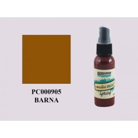 Média permetfesték spray, barna 50ml