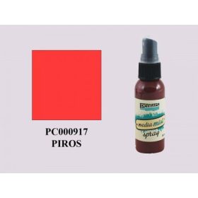 Média permetfesték spray, piros 50ml