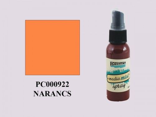 Média permetfesték spray, narancs 50 ml