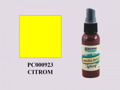 Média permetfesték spray, citrom 50ml