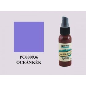 Média permetfesték spray, óceánkék 50ml