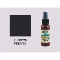 Média permetfesték spray, fekete 50ml
