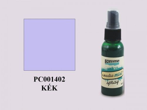 Média permetfesték spray, GYÖNGYHÁZ kék 50ml