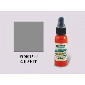 Média permetfesték spray, METÁL grafit 50ml