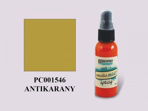 Média permetfesték spray, METÁL antikarany 50ml