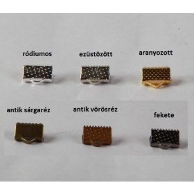 Szalagzáró, 16 mm, ezüstözött