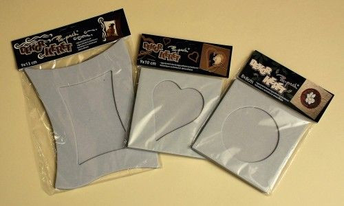 Képkeret karton hullámos 9x13 cm-es