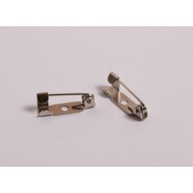 Fülbevaló alap, klipsz , ródium