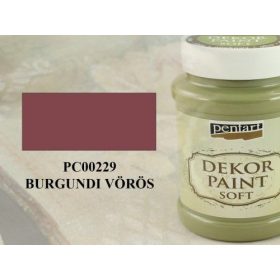 Dekorfesték 500ml - Burgundi vörös
