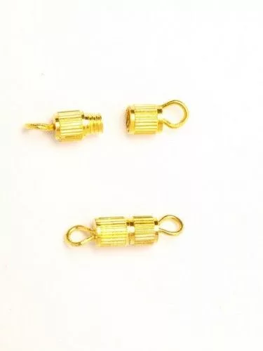 Csavaros kapocs 3db/cs ródium