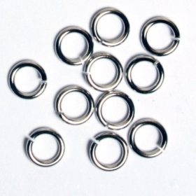 Szerelőkarika, ródiumos