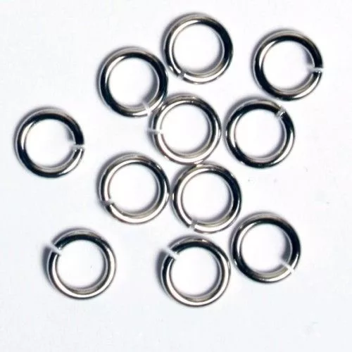 Szerelőkarika, ródiumos