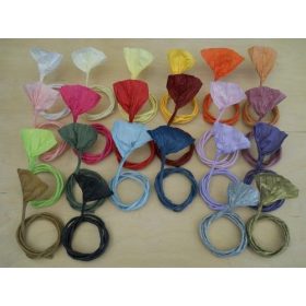 Sodrott papírzsinór 5 mm Barna