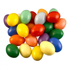 Műanyag tojás 6cm rózsaszín