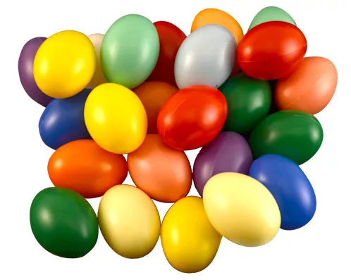 Műanyag tojás 6cm rózsaszín