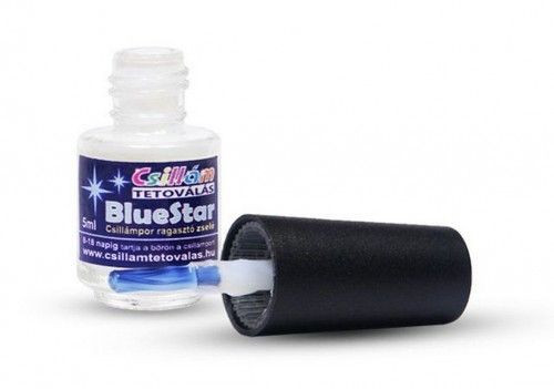 Csillámpor ragasztó zselés