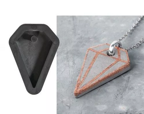 Öntőforma, medál GYÉMÁNT