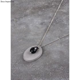 Ékszerbeton nyaklánc egyscs.-OVÁLIS