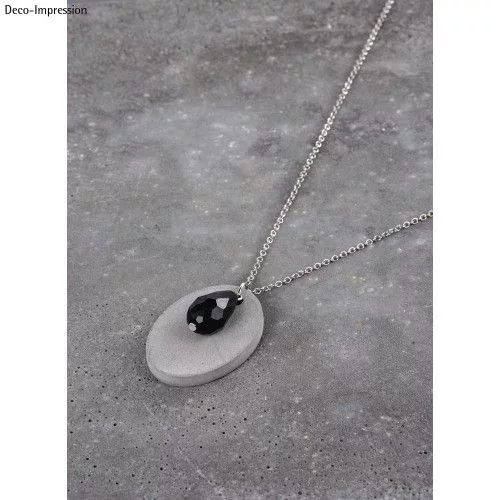 Ékszerbeton nyaklánc egyscs.-OVÁLIS