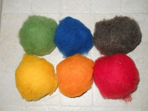 Nemezgyapjú vegyes színes 5 dkg