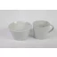 Fehér porcelán bögre 4dl, egyenes falú jumbo