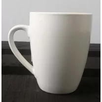 Fehér porcelán bögre 3dl, teás