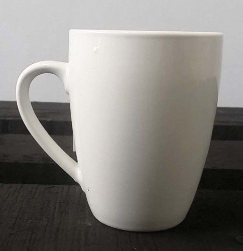 Fehér porcelán bögre 3dl, teás