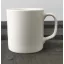Fehér porcelán bögre 2dl, egyenes falú, kávés