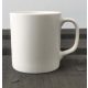 Fehér porcelán bögre 2dl, egyenes falú, kávés
