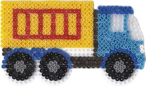 Kirakólaplap, teherautó 10x17 cm