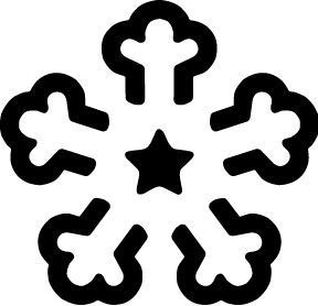 Karácsonyi 'pop-up' lyukasztó 35mm Hópehely