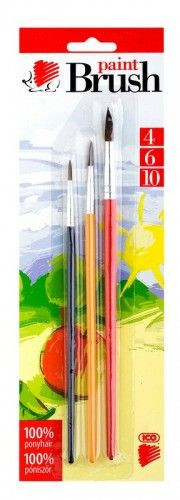 ICO SÜNI ECSET SZETT - hegyes