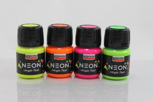 NEON AKRILFESTÉK - NARANCS