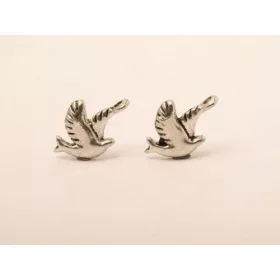 Fémmedálok karabínerrel Madár