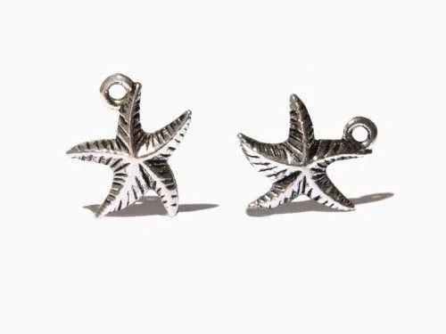 Fémmedálok karabínerrel Tengeri csillag