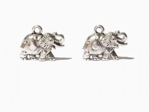 Fémmedálok karabínerrel Elefánt