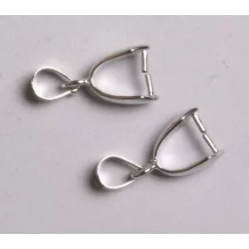 Medáltartó 11mm-es ezüst 4 db/csomag