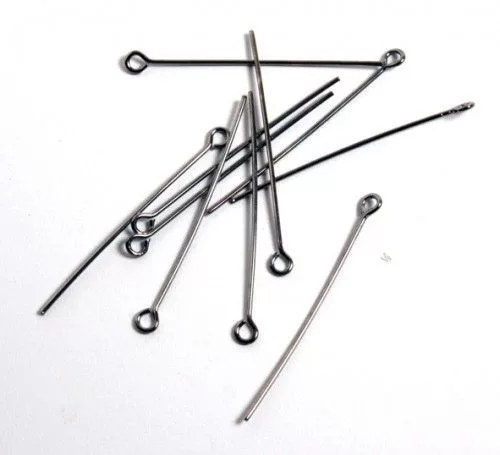 Szerelőpálca hurkos, fekete, 4 cm