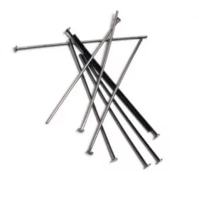 Szerelőpálca szöges, fekete, 4 cm