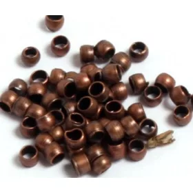 Stopper, antik vörösréz, 2mm, 30db/cs