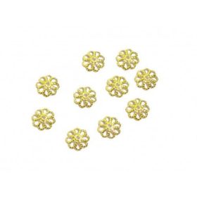 Tárcsa áttört, antik sárgaréz