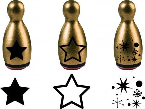 Hangulat bélyegző, 1,2cm, 3db/cs - 50