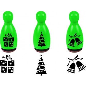 Hangulat bélyegző, 1,2cm, 3db/cs - 51