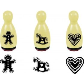 Hangulat bélyegző, 1,2cm, 3db/cs - 52