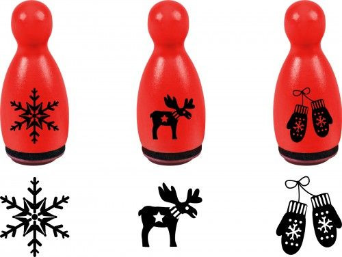 Hangulat bélyegző, 1,2cm, 3db/cs - 53