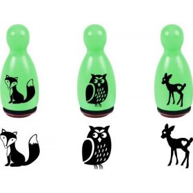 Hangulat bélyegző, 1,2cm, 3db/cs - 54