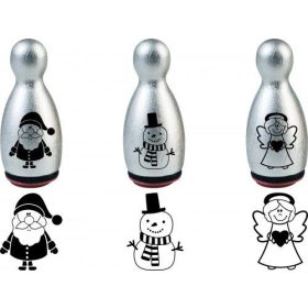 Hangulat bélyegző, 1,2cm, 3db/cs - 55