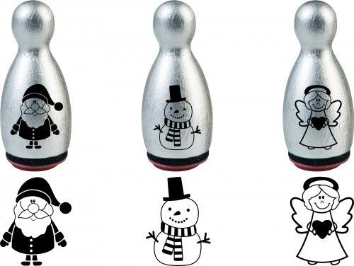 Hangulat bélyegző, 1,2cm, 3db/cs - 55